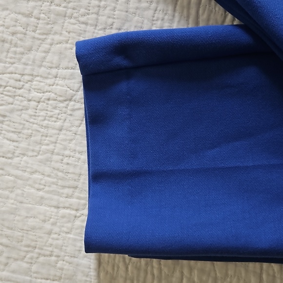 LOFT WOMENS  MARISA PANTS SIZE 12 BLUE COLOR PREOWNED CONDITION - Picture 14 of 17